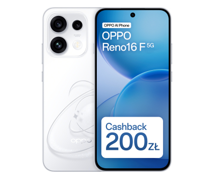 Smartfon OPPO Reno16F 5G 8/256GB White